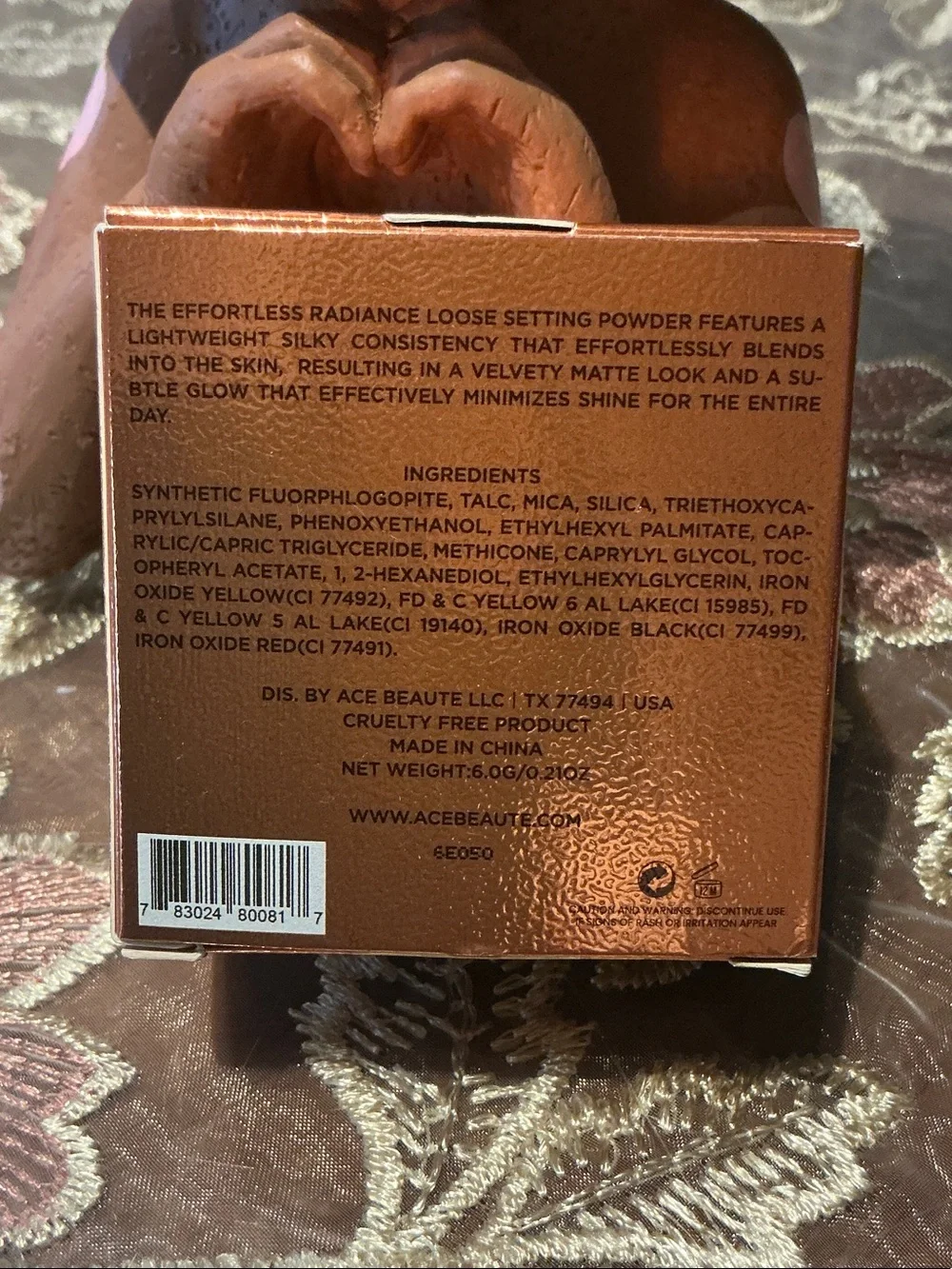 Ace Beauté Effortless Radiance Loose Setting Powder — Medium